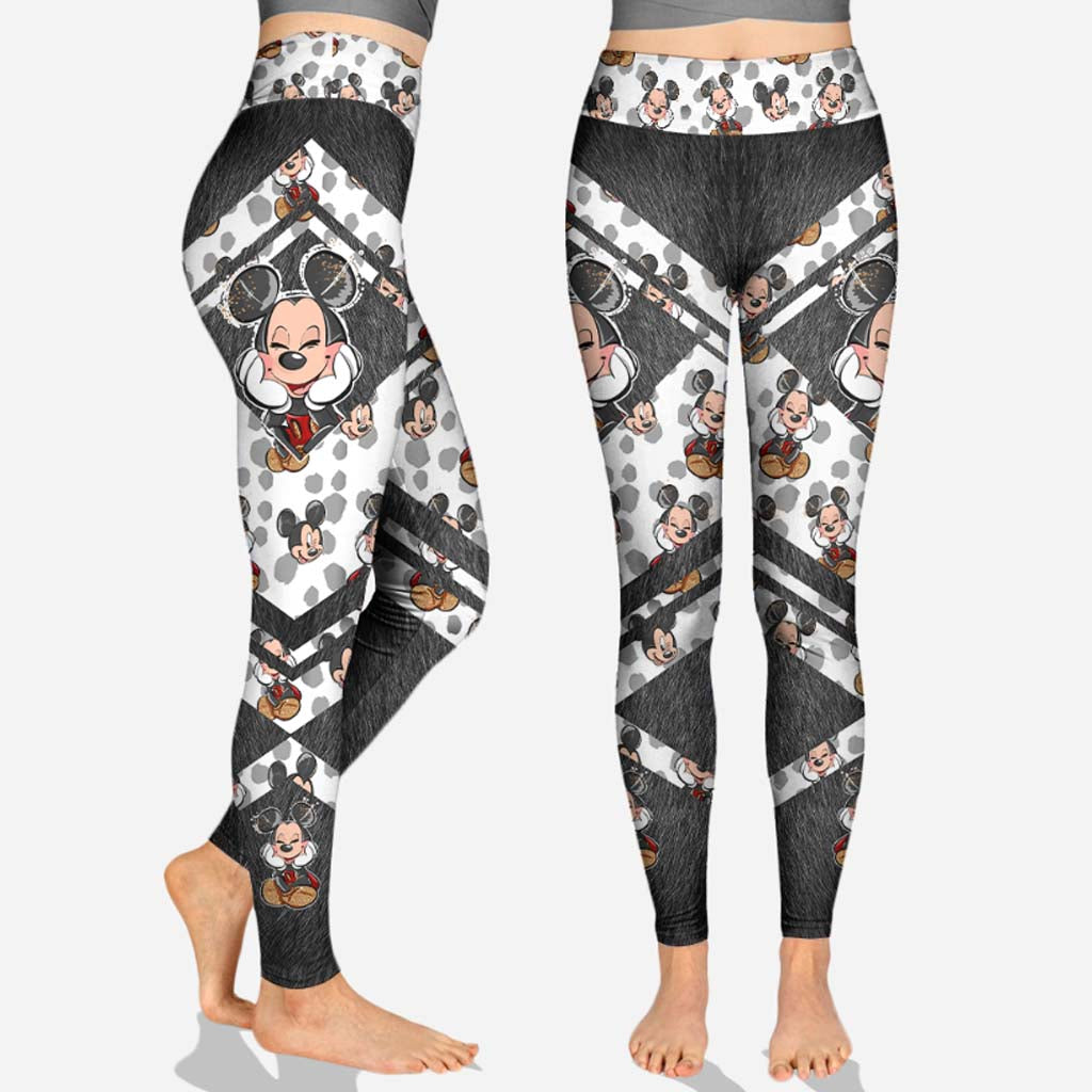 Personalized Disney Mouse Hoodie & Leggings Set Gift for Mom Hoodie & Leggings GradoCreations