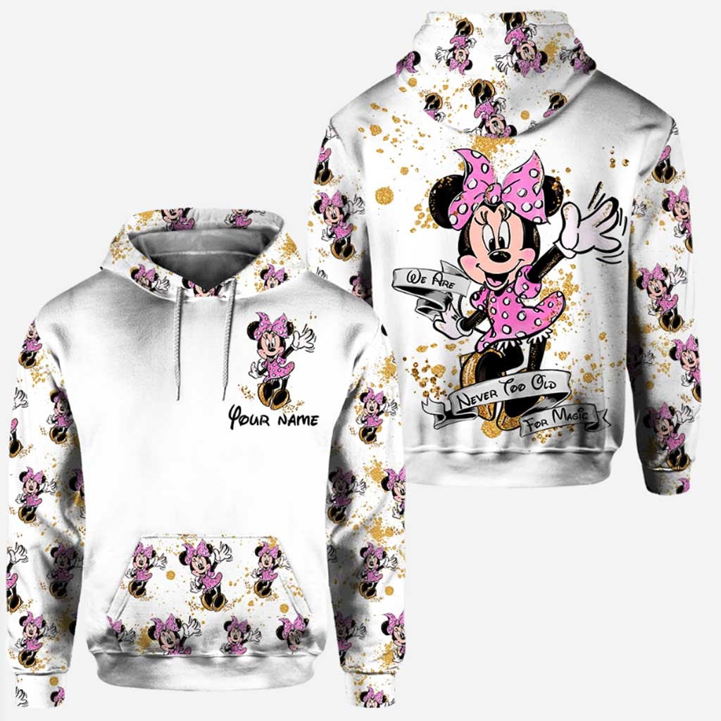 Personalized Mickey Mouse Hoodie and Leggings Set for Kids | Custom Name Gift Hoodie & Leggings GradoCreations