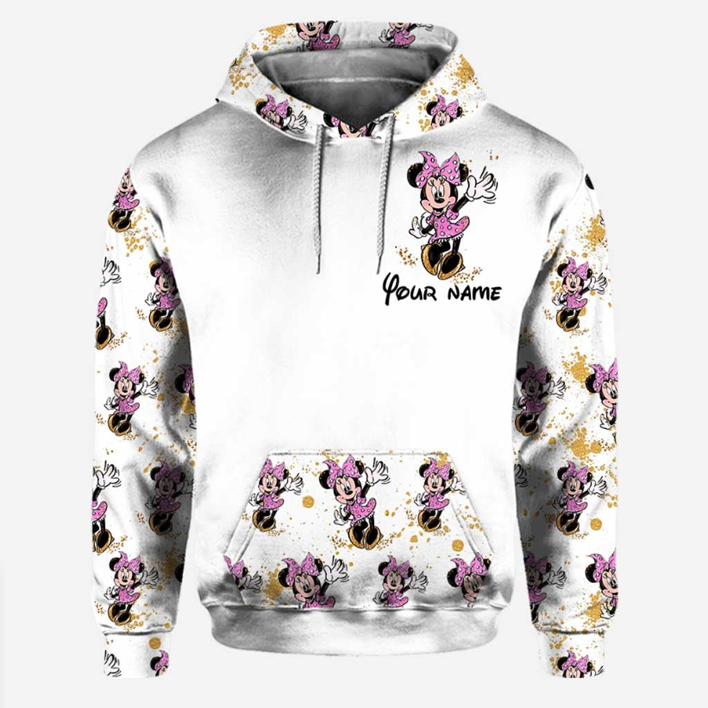 Personalized Mickey Mouse Hoodie and Leggings Set for Kids | Custom Name Gift Hoodie & Leggings GradoCreations