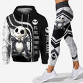 Personalized Nightmare Hoodie & Leggings Set Custom Name Gift for Halloween Hoodie & Leggings GradoCreations