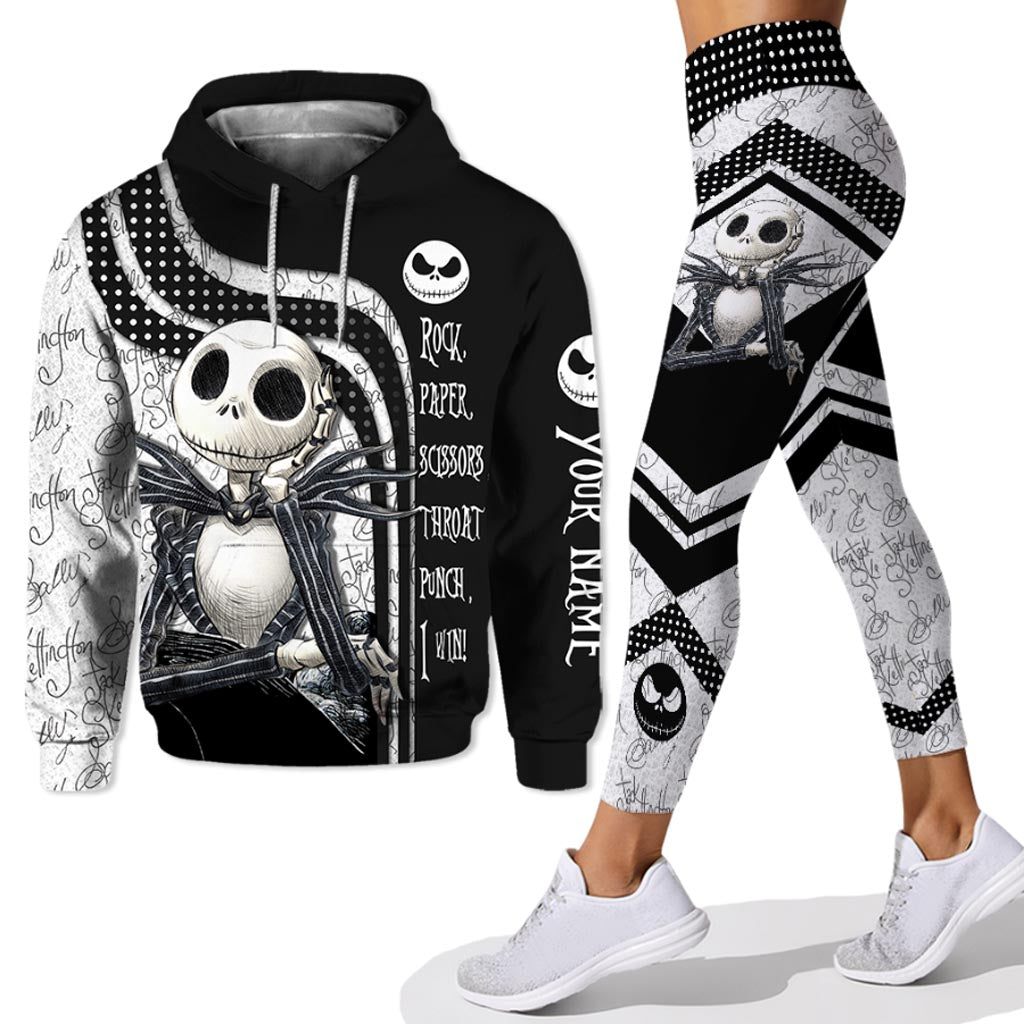 Personalized Nightmare Hoodie & Leggings Set Custom Name Gift for Halloween Hoodie & Leggings GradoCreations