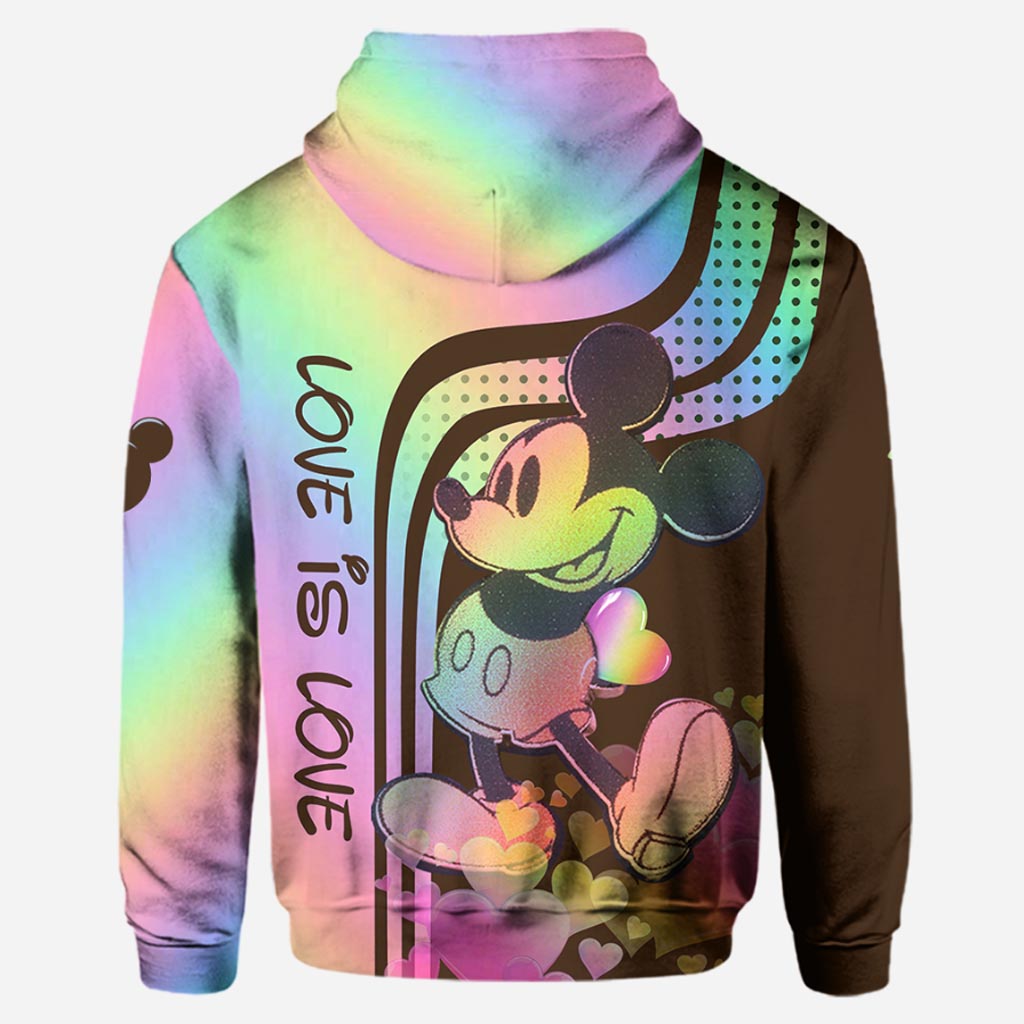 Personalized LGBT Support Hoodie and Leggings Custom Name Gift for Couples Hoodie & Leggings GradoCreations