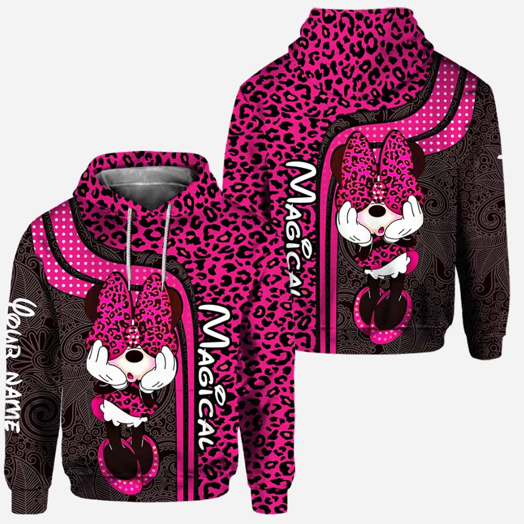 Personalized Mouse Hoodie & Leggings Set for Kids | Custom Name Gift Hoodie & Leggings GradoCreations
