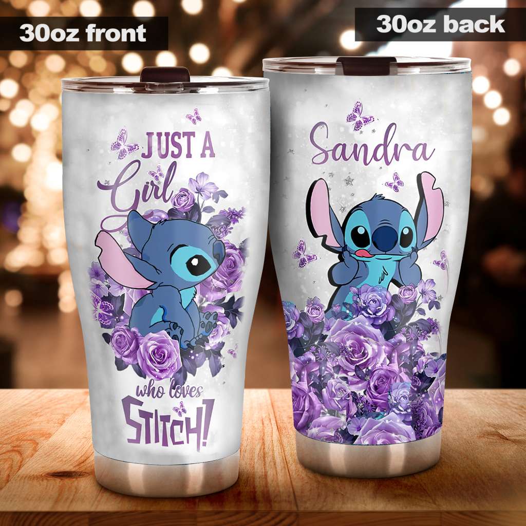 Personalized Ohana Tumbler for Girls with Custom Name and Design Tumbler GradoCreations
