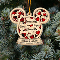 Personalized Mickey Mouse Layered Ornament Gift for Grandma Layers Mix Ornament GradoCreations