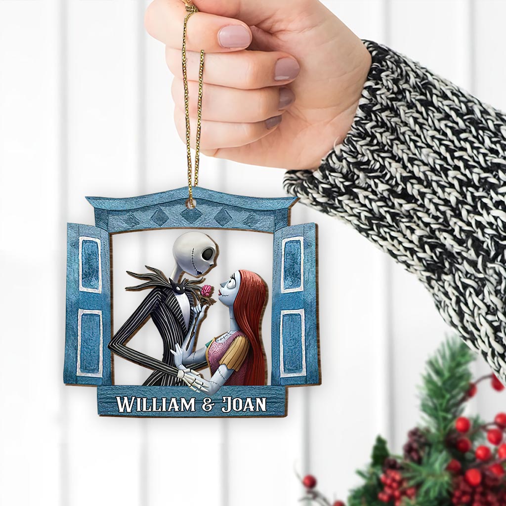 Personalized Christmas Nightmare Wooden Pop Out Ornament for Husband Pop Out Ornament GradoCreations