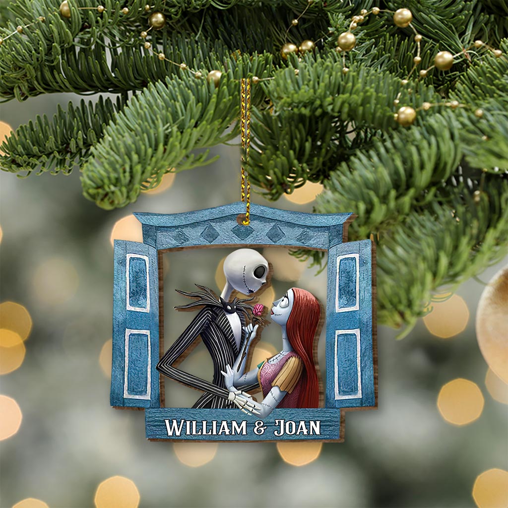 Personalized Christmas Nightmare Wooden Pop Out Ornament for Husband Pop Out Ornament GradoCreations