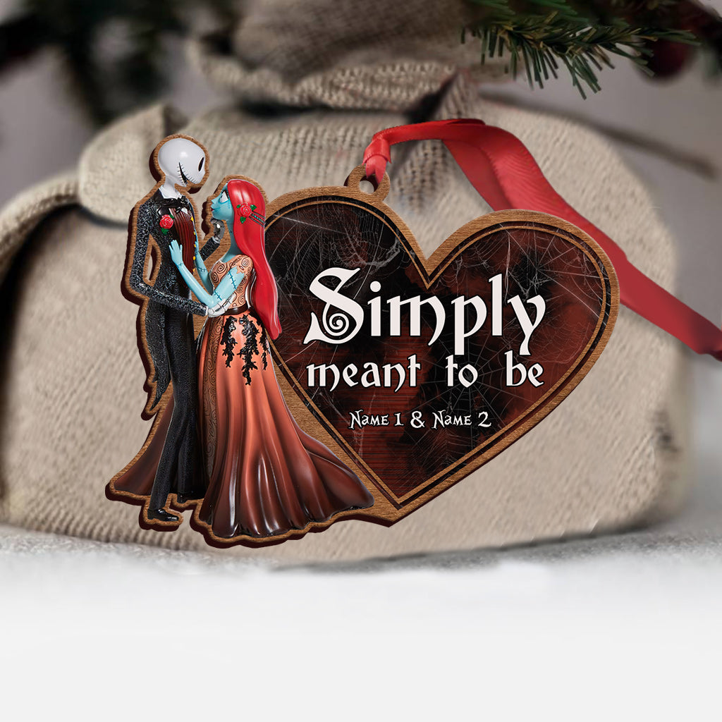 Personalized Christmas Nightmare Ornament Custom Names Gift Ornament GradoCreations