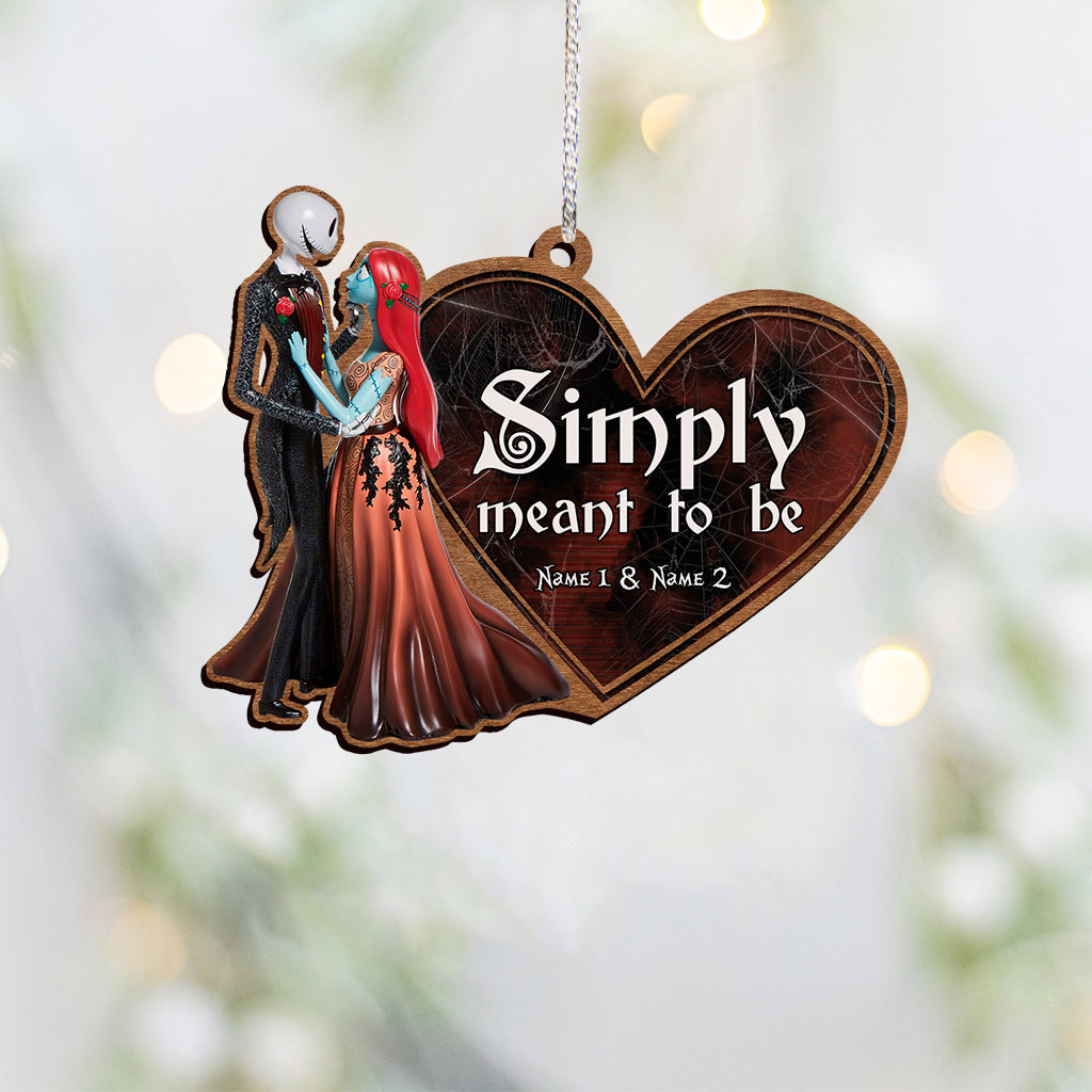 Personalized Christmas Nightmare Ornament Custom Names Gift Ornament GradoCreations