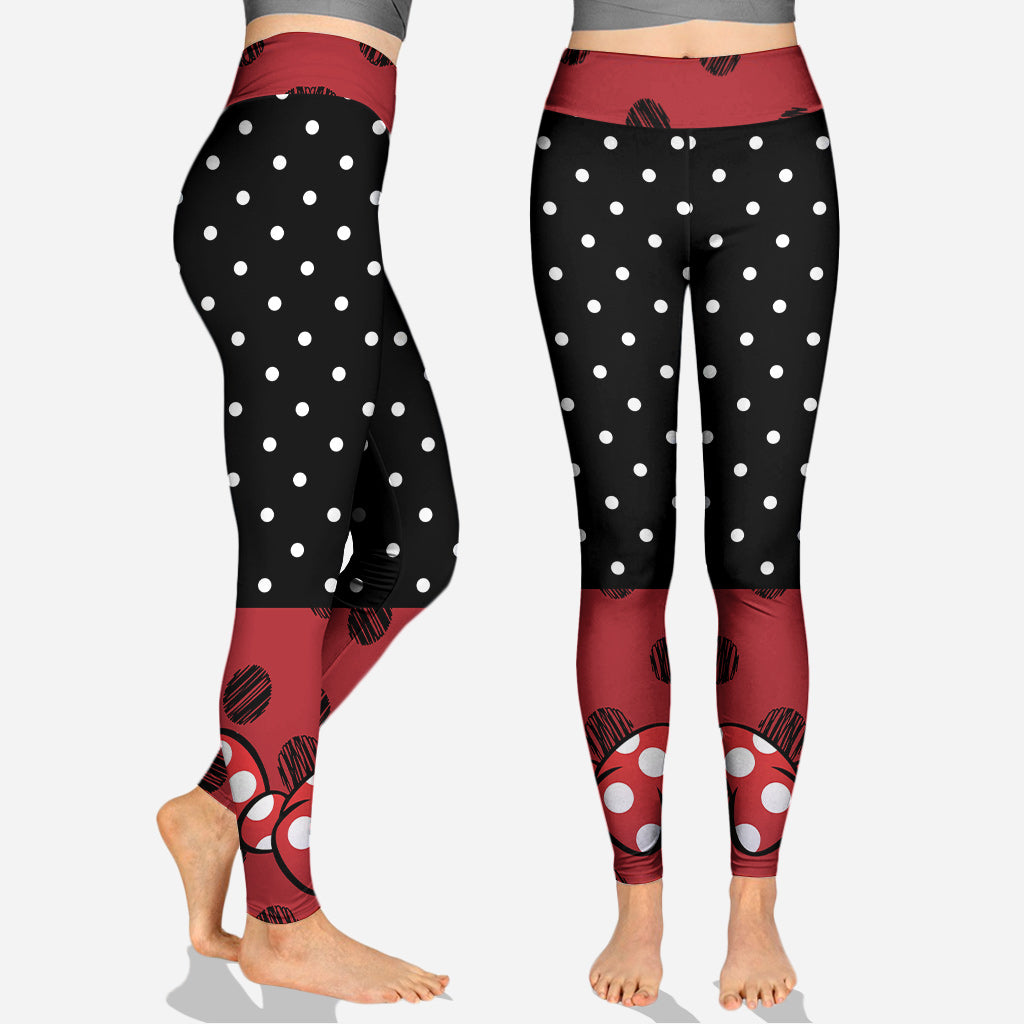 Personalized Hoodie and Leggings Set with Mouse Design for Kids Hoodie & Leggings GradoCreations