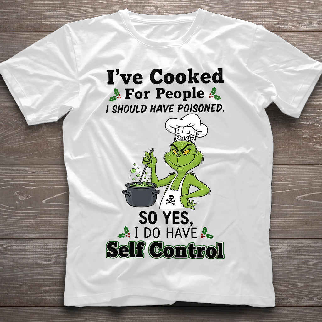 Personalized Funny Grinch T-shirt & Hoodie Gift for Christmas T-shirt & Hoodie GradoCreations
