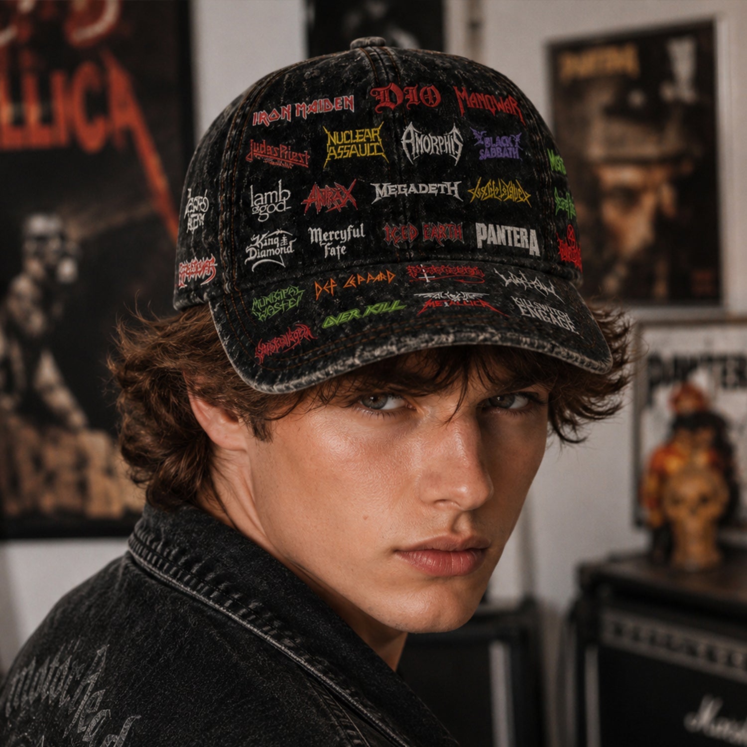 Custom Legends Edition Classic Cap for Rock Music Lovers GradoCreations