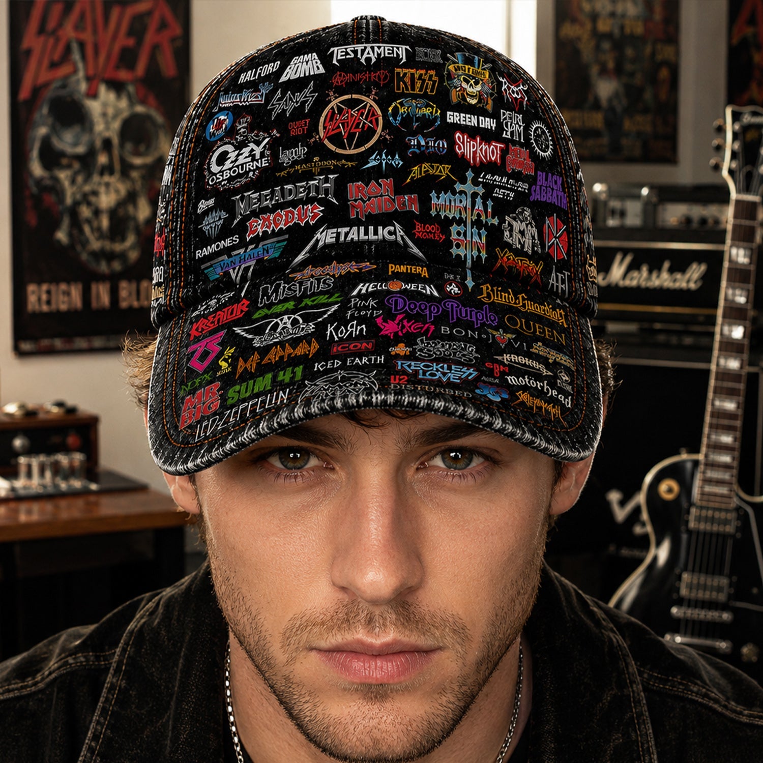 Personalized Legends Edition Classic Cap for Rock Music Fans GradoCreations