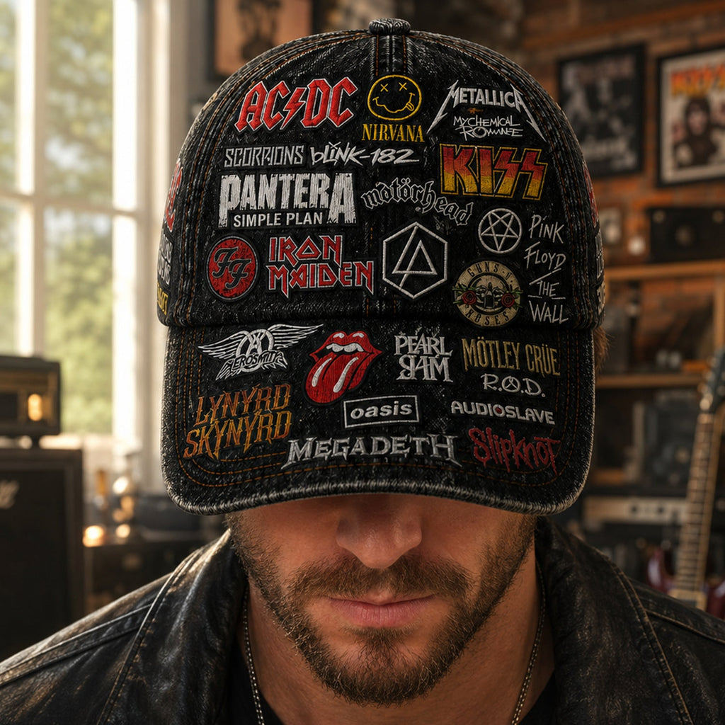 Personalized Classic Rock Cap for Music Lovers | Legends Edition Classic Cap GradoCreations
