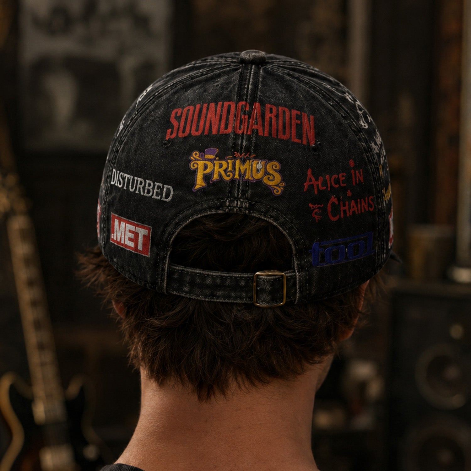 Personalized Classic Cap with Rock Legend Designs Gift for Music Lovers GradoCreations