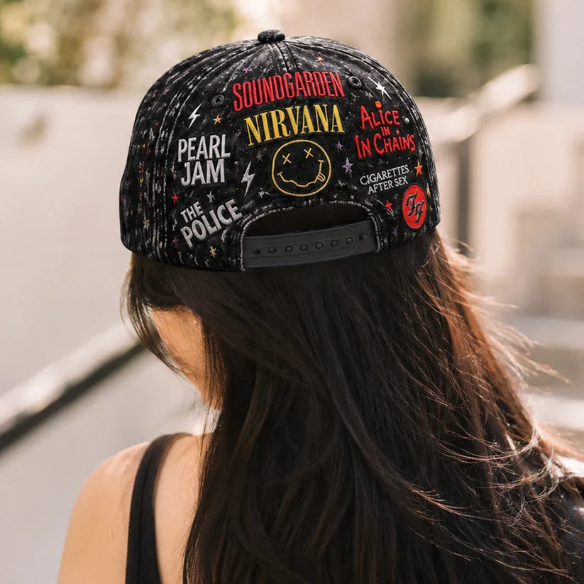 Personalized Classic Cap with Rock Legends Design Gift Idea Classic Cap GradoCreations