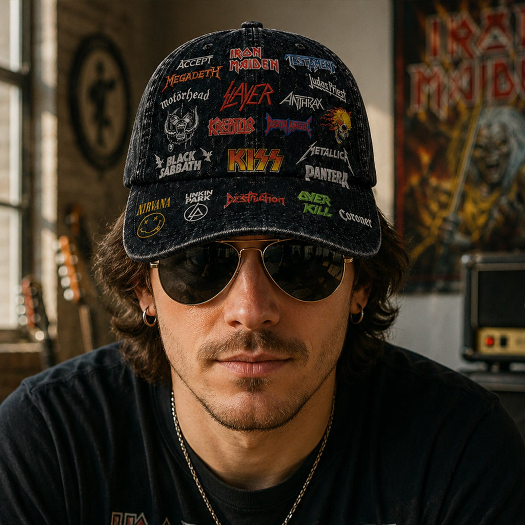 Personalized Classic Rock Cap – Legends Edition Gift for Music Lovers Classic Cap GradoCreations