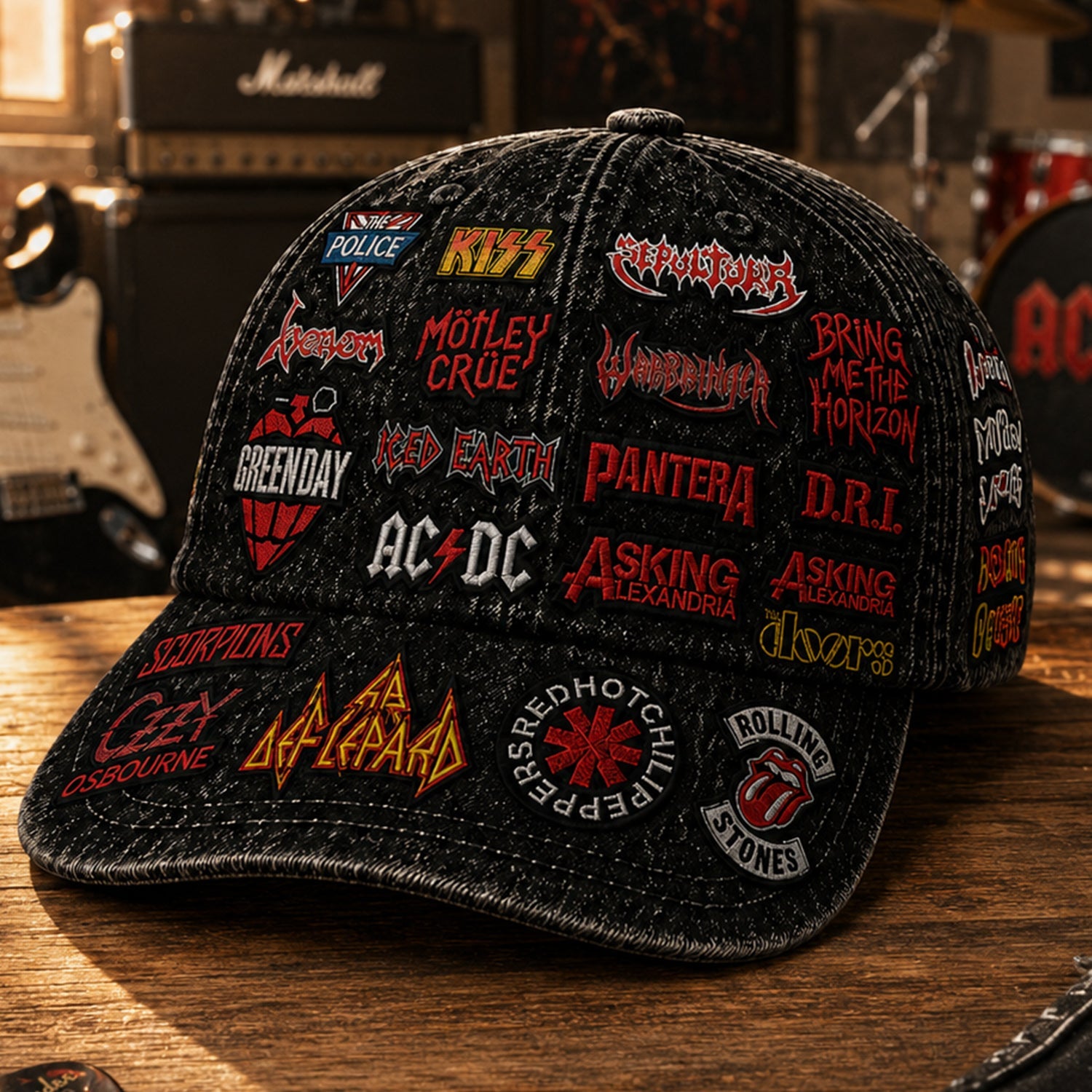 Personalized Legends Edition Classic Cap for Rock Music Lovers GradoCreations