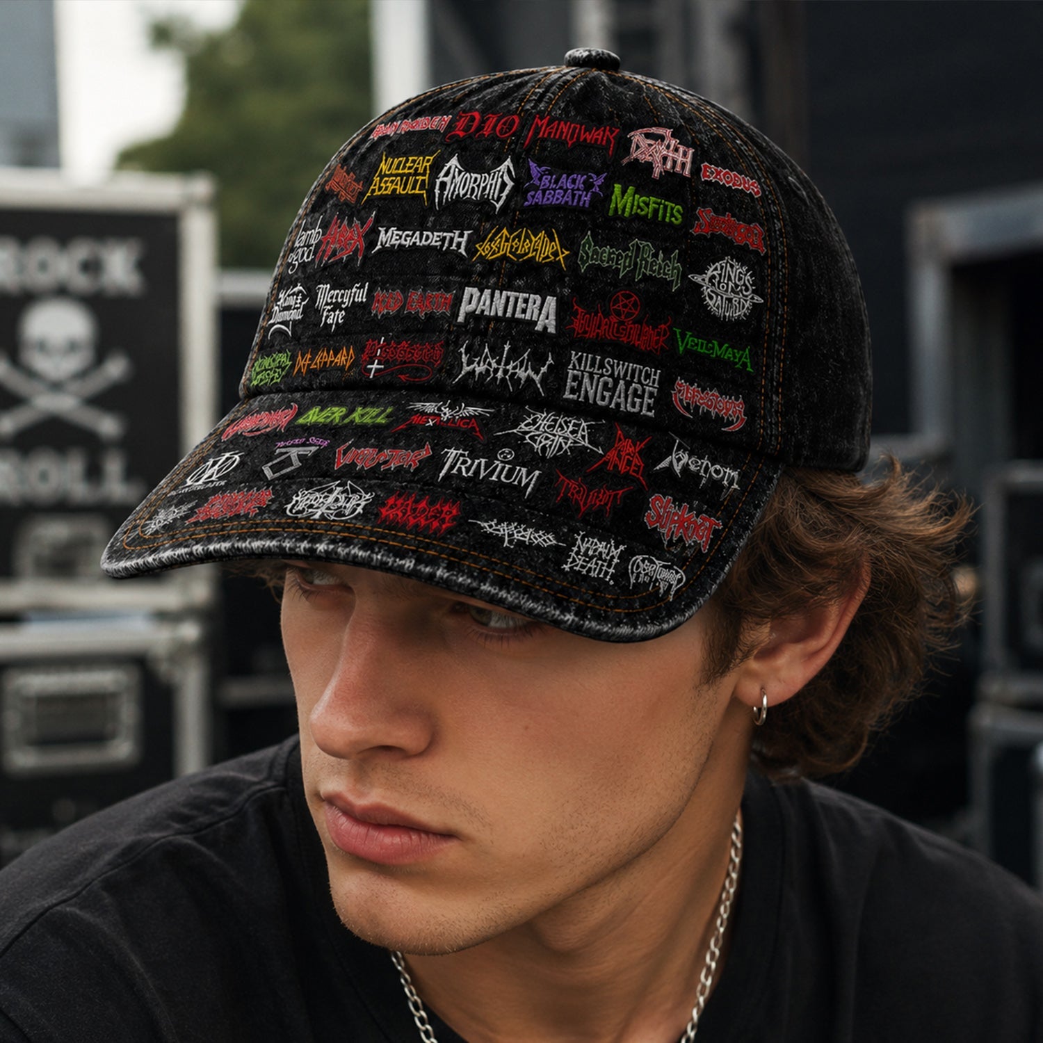 Personalized Legends Edition Classic Cap for Rock Lovers - Custom Name Hat GradoCreations