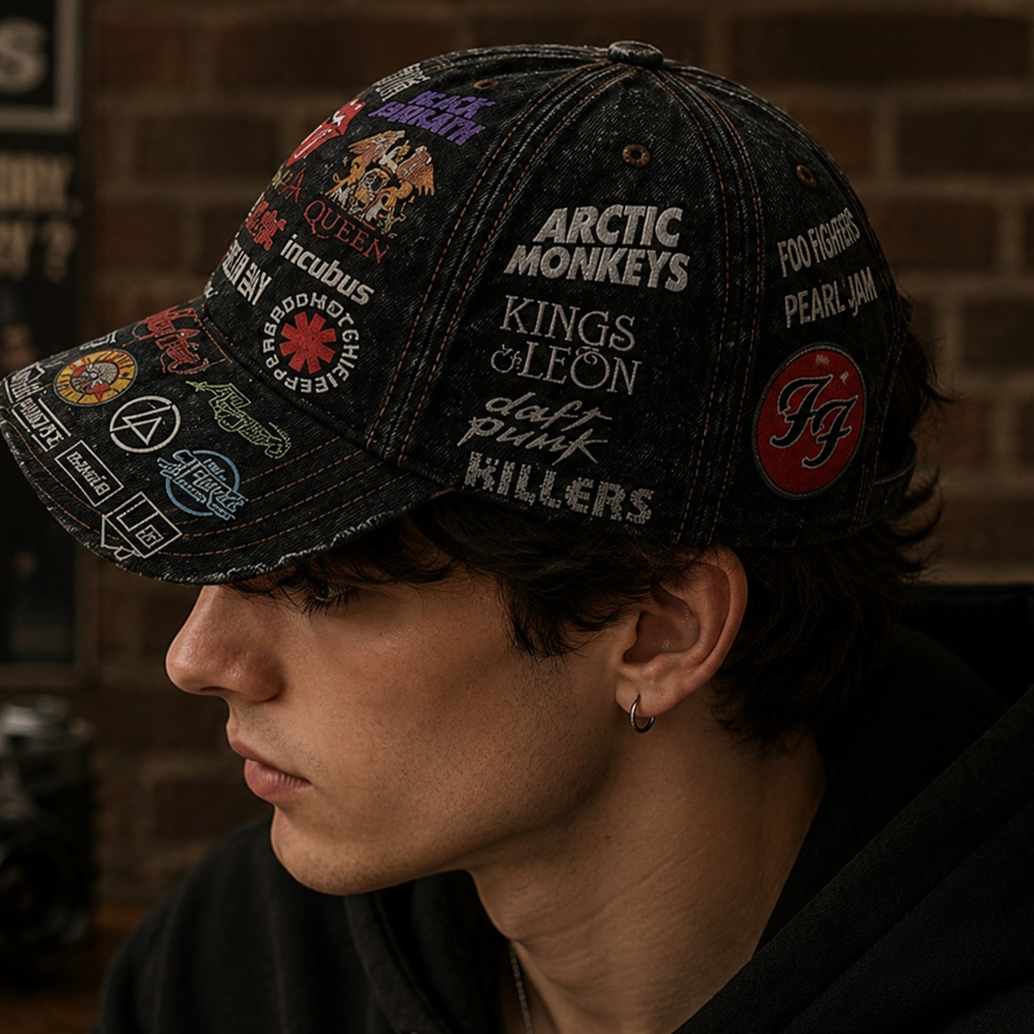 Personalized Classic Rock Legends Cap Custom Name Gift GradoCreations