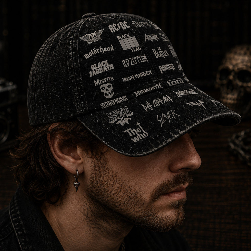 Personalized Classic Cap Legends Edition for Rock Music Lovers GradoCreations