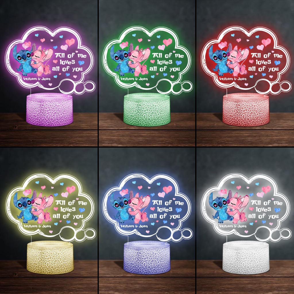 Personalized Couple Acrylic Plaque Light Base Gift for Anniversary Shaped Plaque Light Base GradoCreations