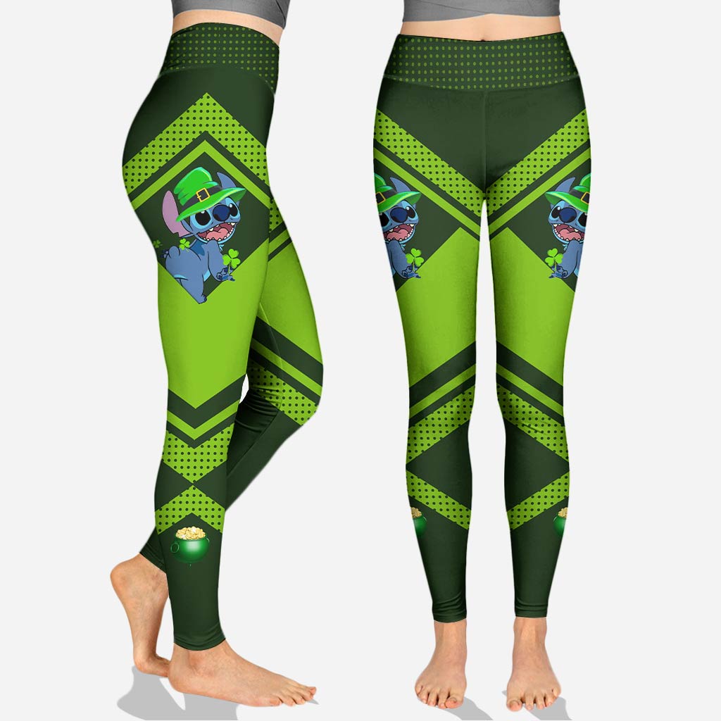 Personalized St. Patrick's Day Hoodie and Leggings Set for Families Hoodie & Leggings GradoCreations
