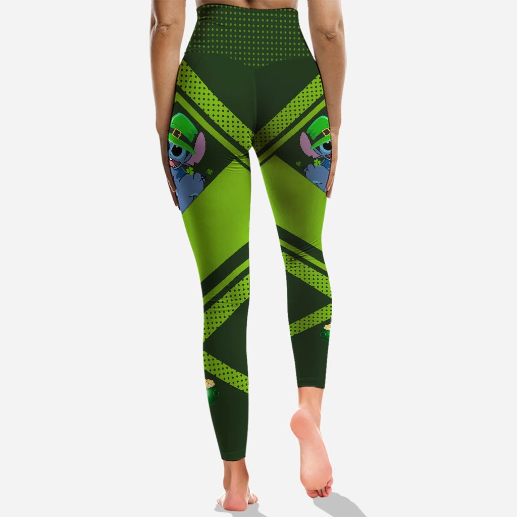 Personalized St. Patrick's Day Hoodie and Leggings Set for Families Hoodie & Leggings GradoCreations