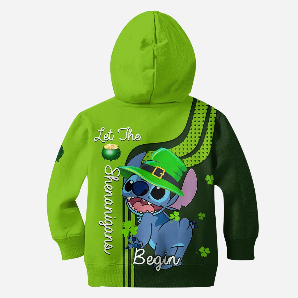 Personalized St. Patrick's Day Hoodie and Leggings Set for Families Hoodie & Leggings GradoCreations