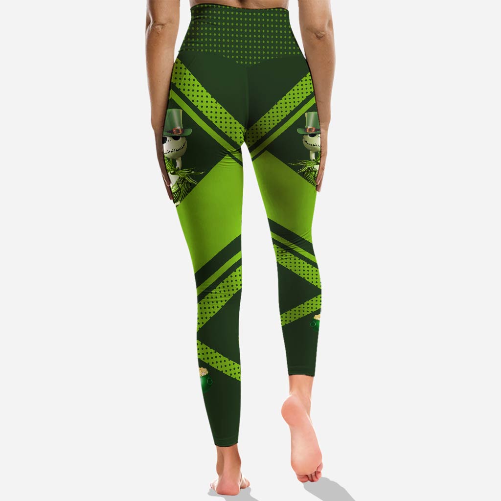 Personalized St. Patrick's Day Hoodie & Leggings Set for Adults Hoodie & Leggings GradoCreations