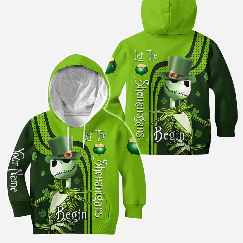 Personalized St. Patrick's Day Hoodie & Leggings Set for Adults Hoodie & Leggings GradoCreations