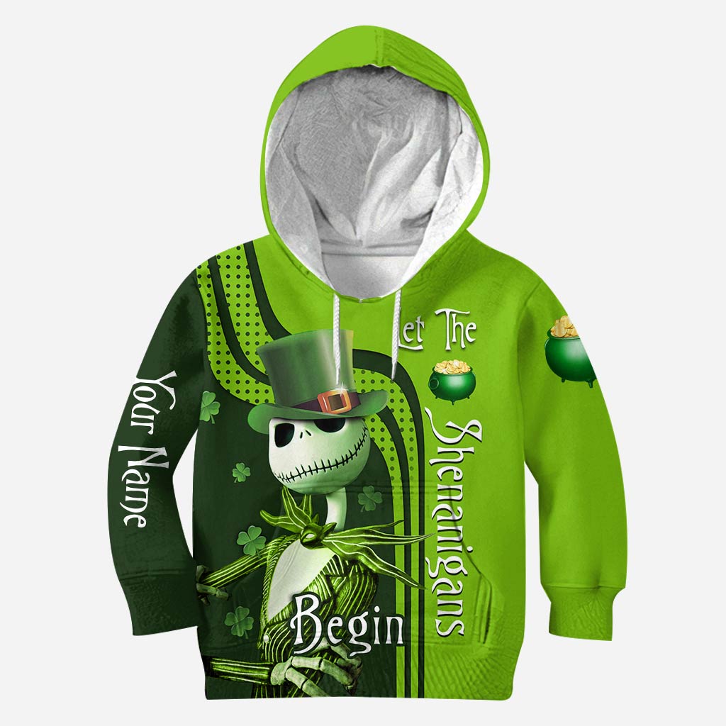 Personalized St. Patrick's Day Hoodie & Leggings Set for Adults Hoodie & Leggings GradoCreations