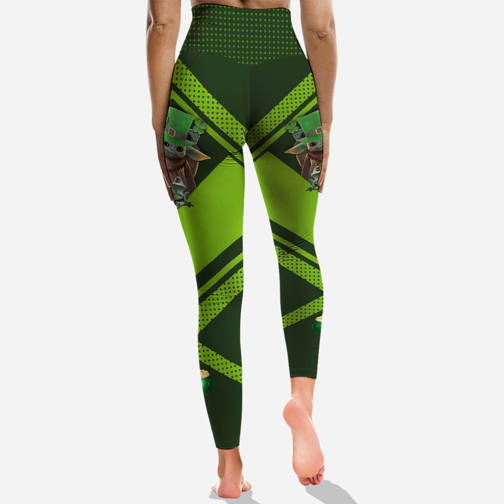 Personalized St. Patrick's Day Hoodie & Leggings Set for Fun Hoodie & Leggings GradoCreations