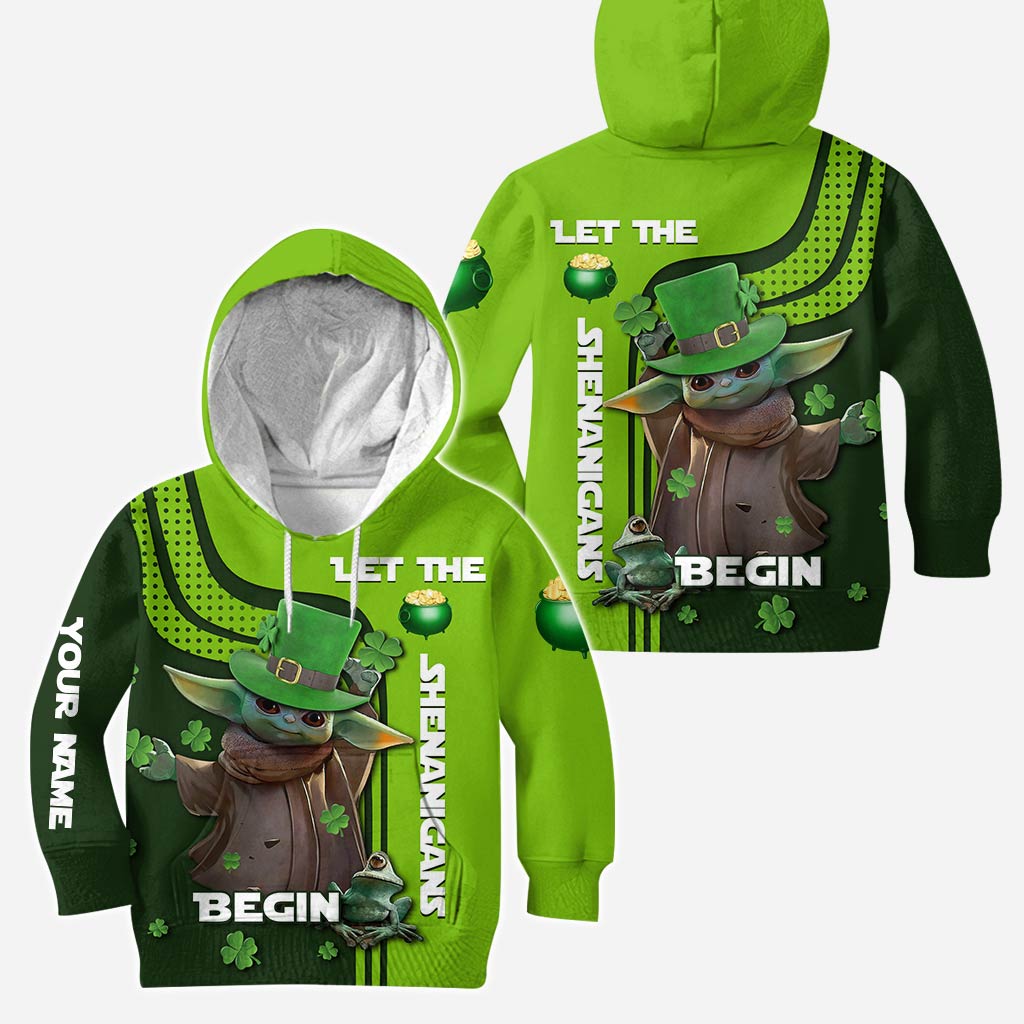 Personalized St. Patrick's Day Hoodie & Leggings Set for Fun Hoodie & Leggings GradoCreations