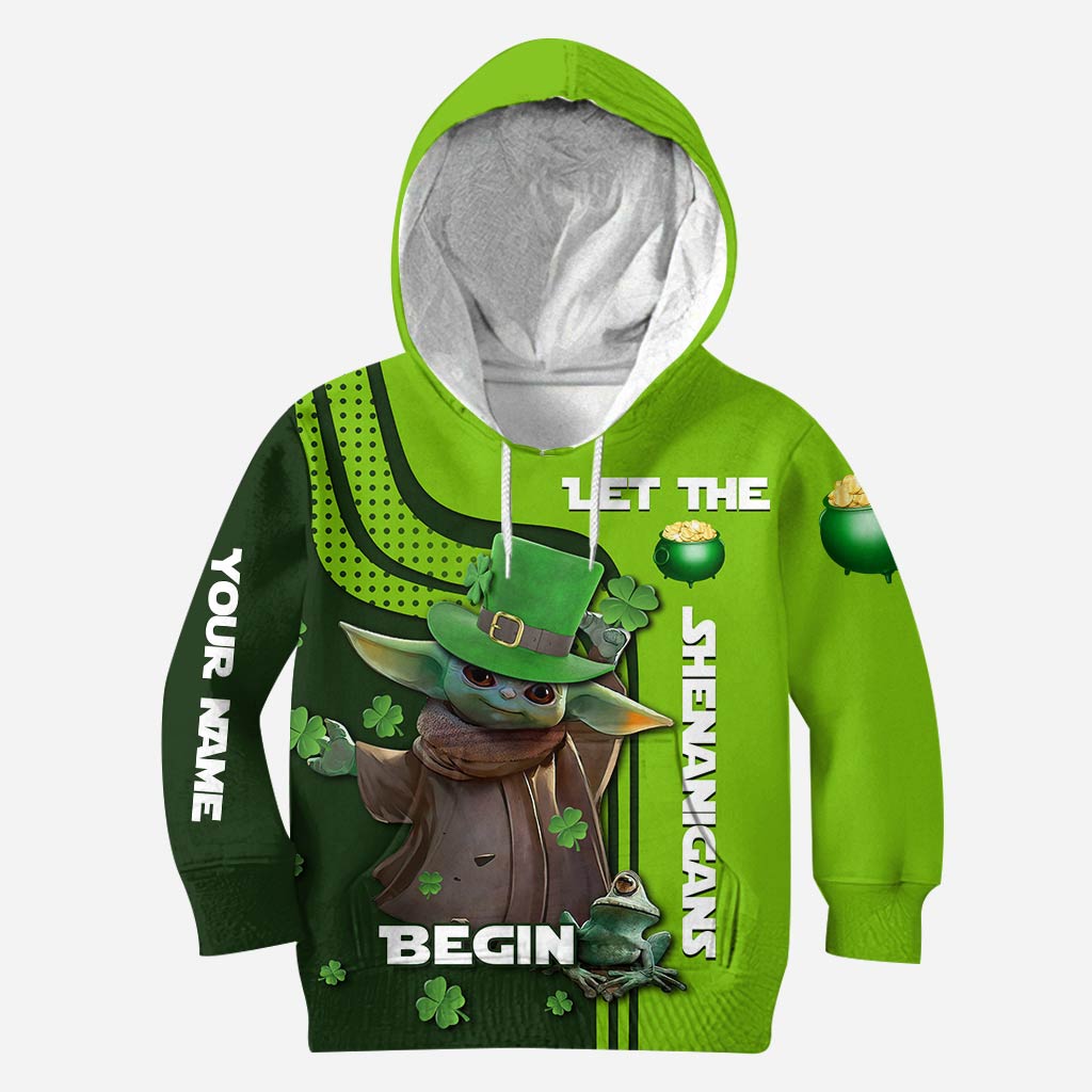 Personalized St. Patrick's Day Hoodie & Leggings Set for Fun Hoodie & Leggings GradoCreations
