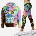 Personalized Hoodie and Leggings Set Custom Name Gift for Mom Hoodie & Leggings GradoCreations