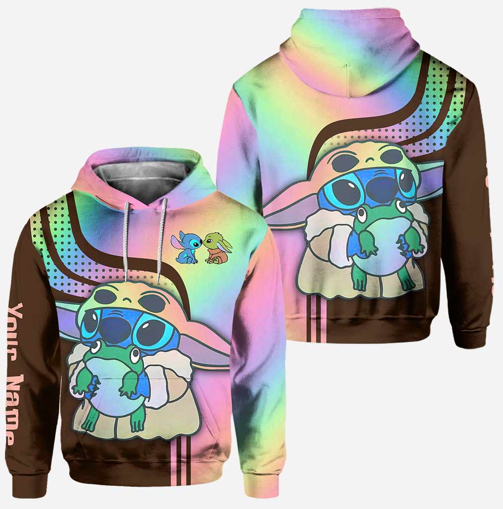 Personalized Hoodie and Leggings Set Custom Name Gift for Mom Hoodie & Leggings GradoCreations