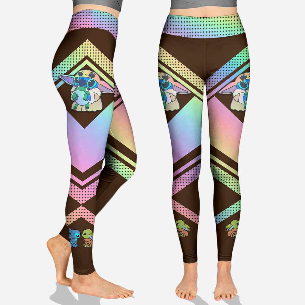 Personalized Hoodie and Leggings Set Custom Name Gift for Mom Hoodie & Leggings GradoCreations