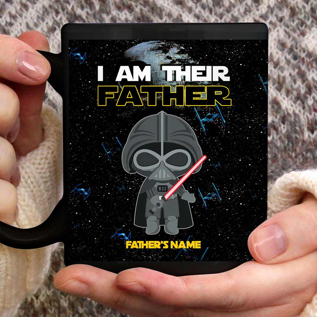 Personalized Star Wars Mug Gift for Dad Custom Names Father's Day Mug GradoCreations