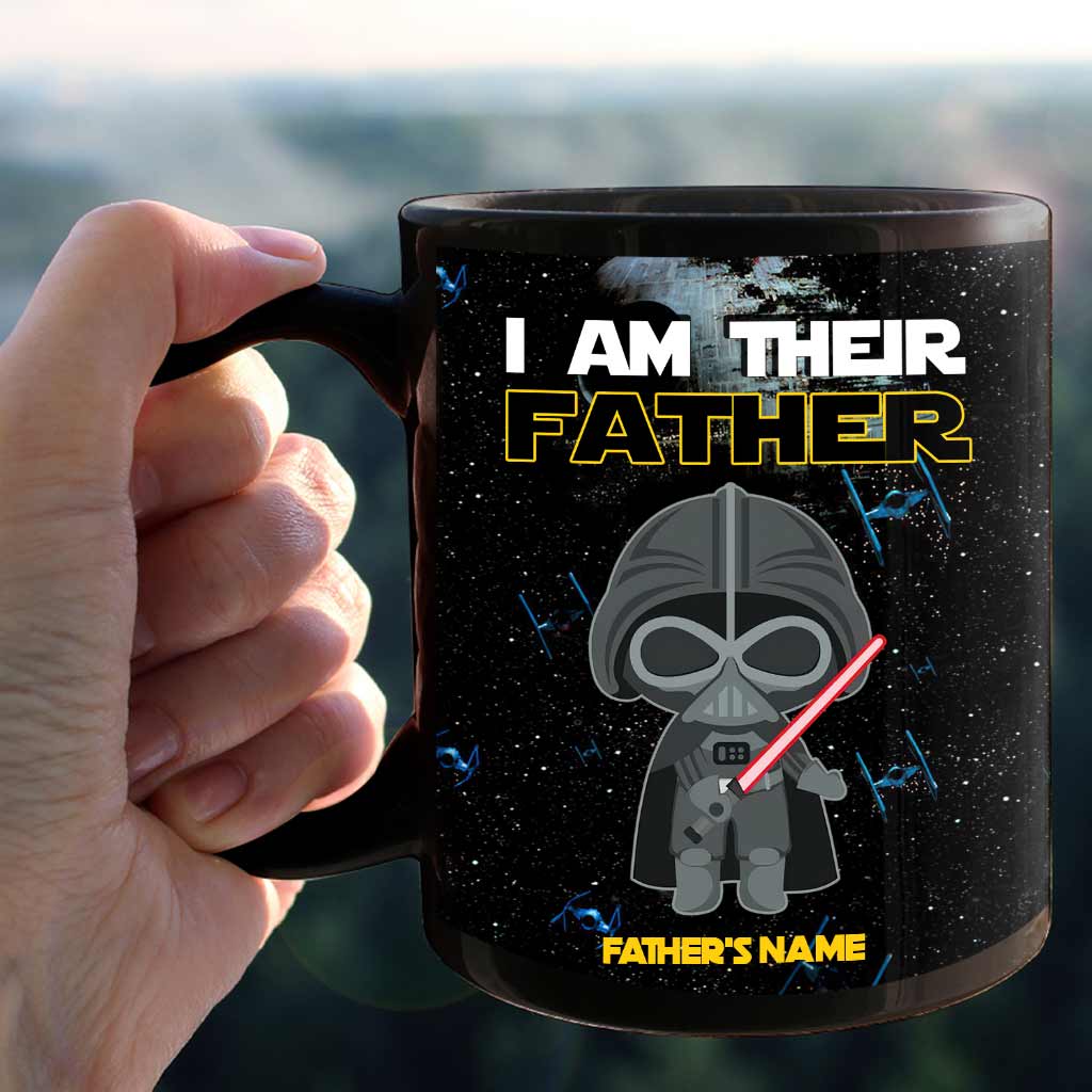 Personalized Star Wars Mug Gift for Dad Custom Names Father's Day Mug GradoCreations