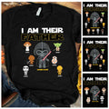 Personalized I Am Their Father T-Shirt & Hoodie Gift for Dad, Custom Name, Father's Day T-shirt & Hoodie GradoCreations