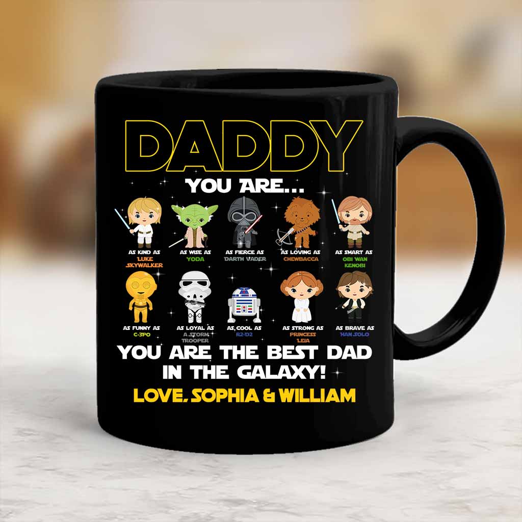 Personalized Star Wars Daddy Mug Gift for Father's Day Mug GradoCreations