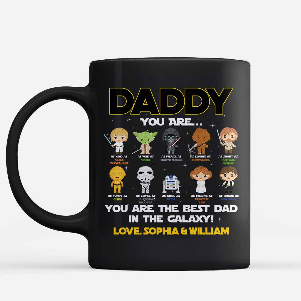Personalized Star Wars Daddy Mug Gift for Father's Day Mug GradoCreations