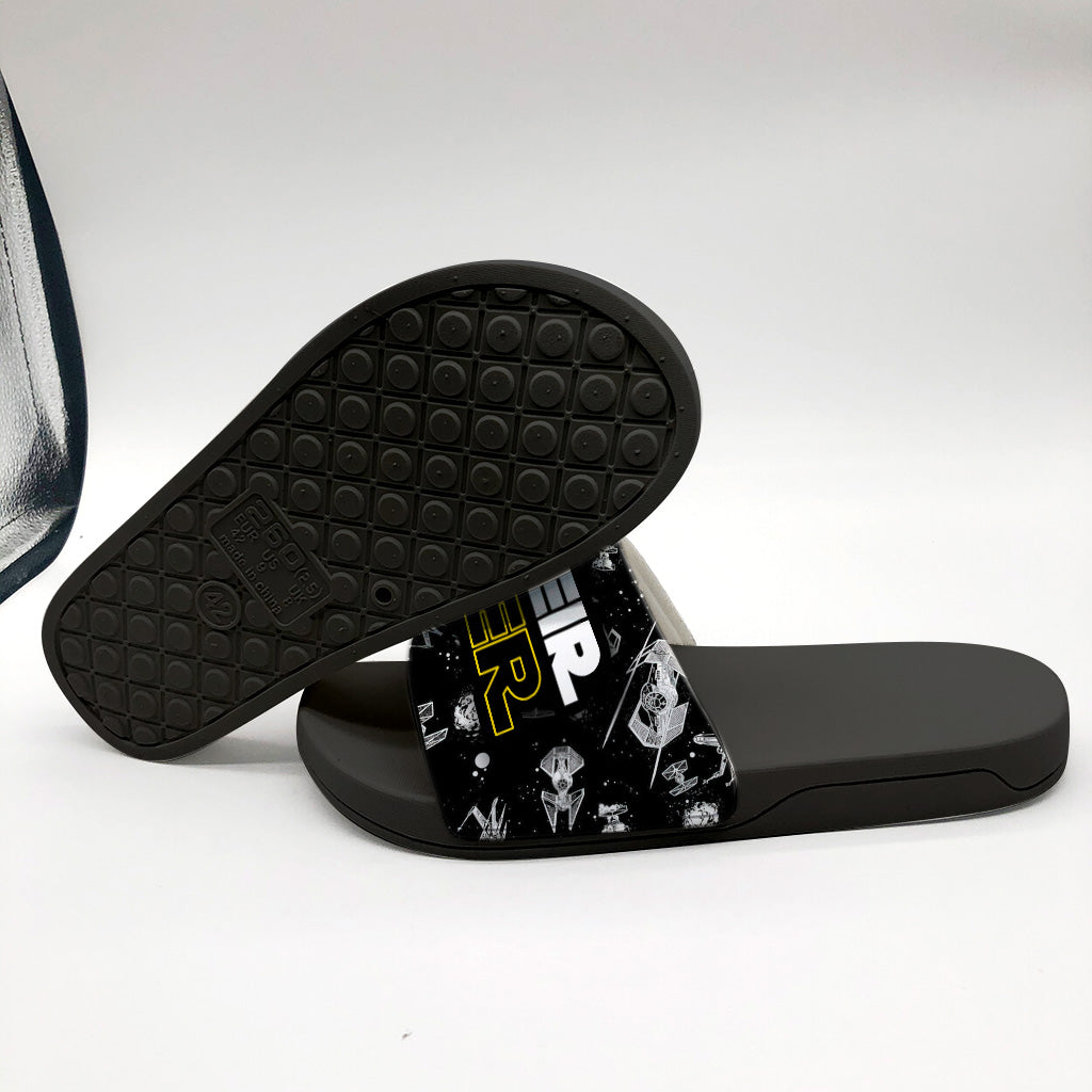 Personalized Slide Sandals Custom Name Gift for Dad Slide Sandals GradoCreations
