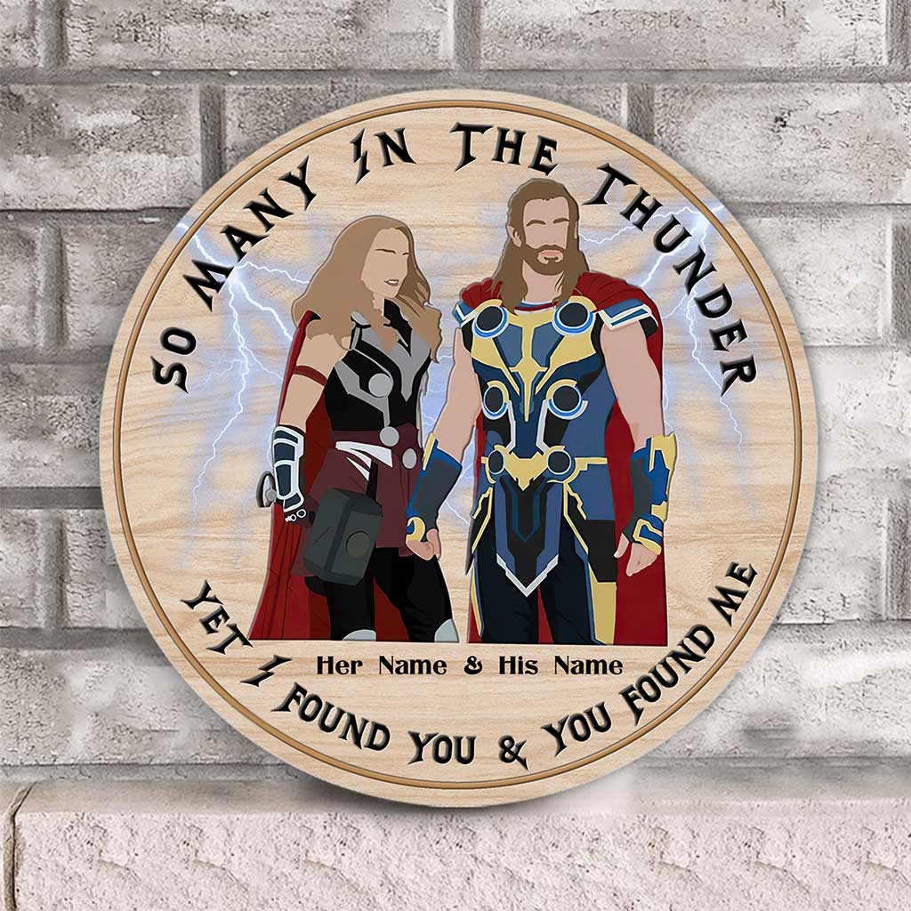 Personalized Round Wood Sign Custom Name Gift for Couples Round Wood Sign GradoCreations