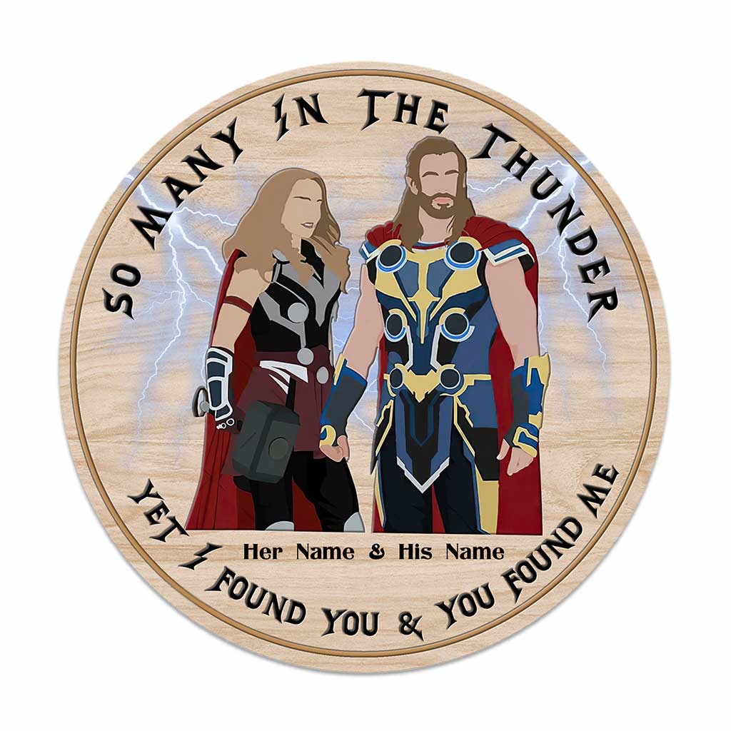 Personalized Round Wood Sign Custom Name Gift for Couples Round Wood Sign GradoCreations