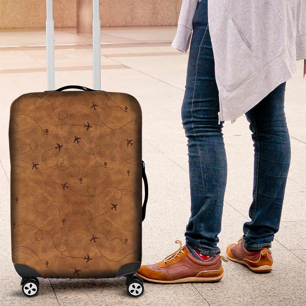 Personalized Travel Luggage Cover Custom Name Gift for Kids Luggage Cover GradoCreations
