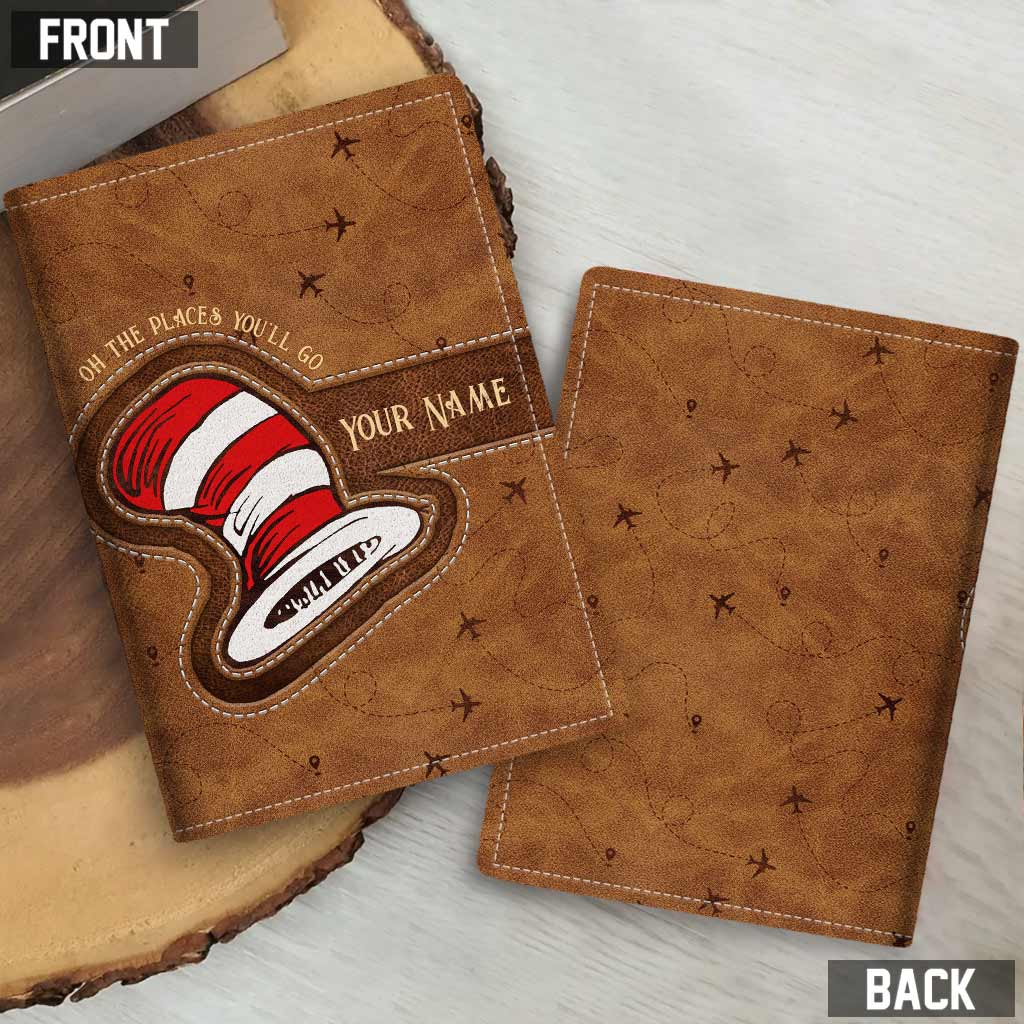 Personalized Teacher Passport Holder Custom Name Gift for Travel Passport Holder GradoCreations