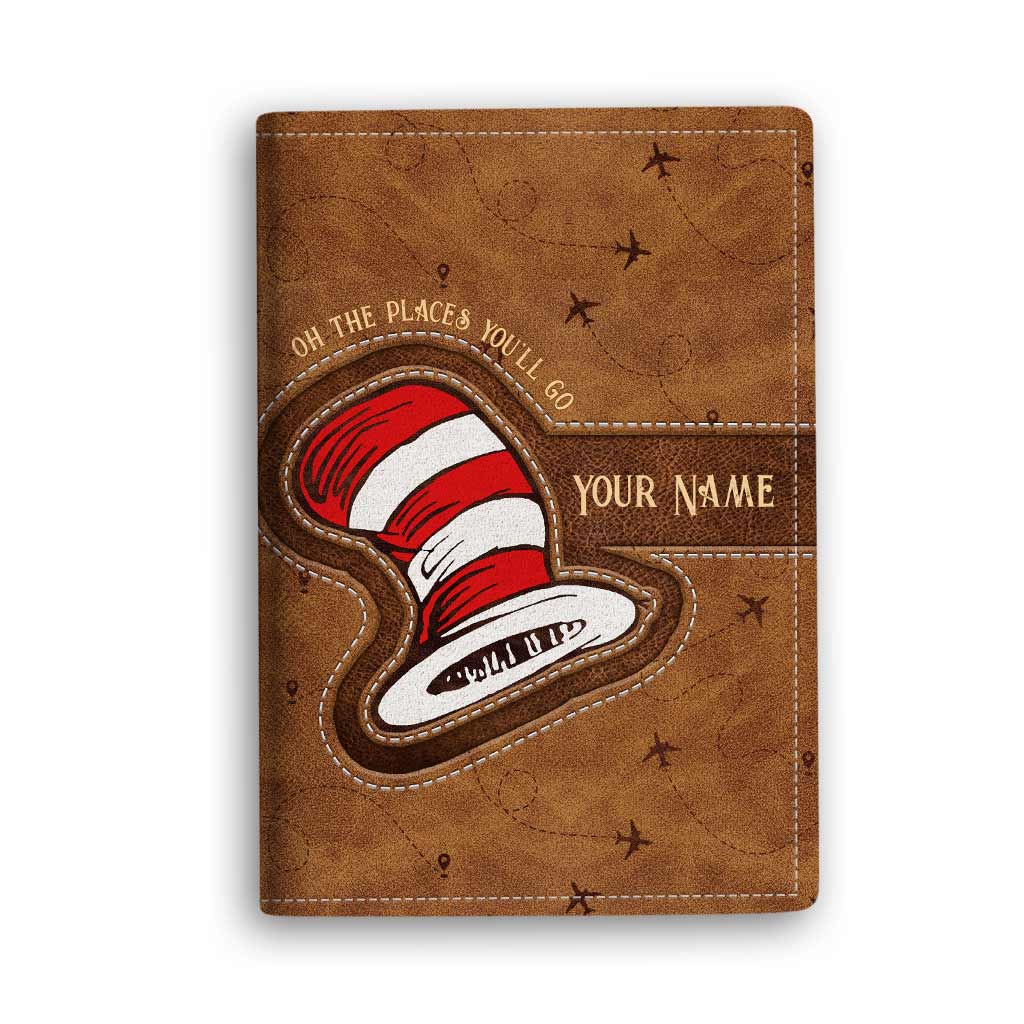 Personalized Teacher Passport Holder Custom Name Gift for Travel Passport Holder GradoCreations