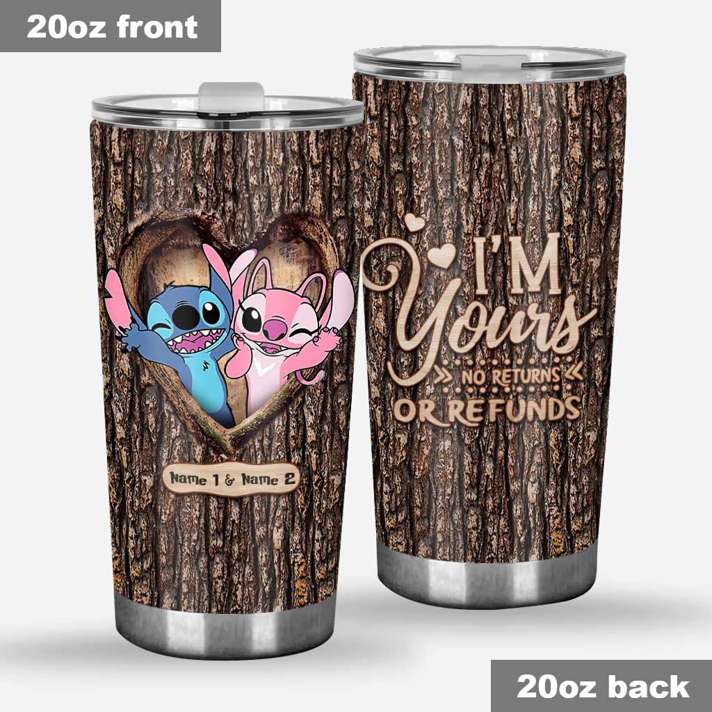 Personalized Ohana Tumbler Custom Name Gift for Couple Tumbler GradoCreations